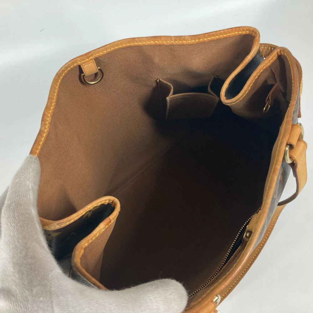 Louis Vuitton Horizontal Batignolles Canvas Brown Bag Monogram Shoulder Tote - Picture 12 of 15